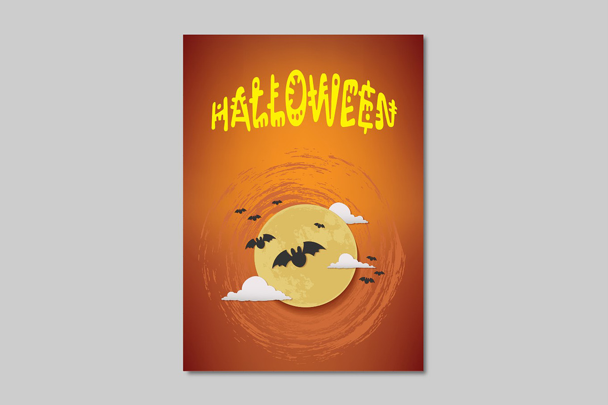 Halloween Party Flyer, a Flyer Template by MrKellen (Photo 2 of 2)