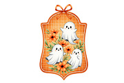Coquette Fall Halloween Border Frame, an Illustration by Designworld (Thumbnail 4 of 5)