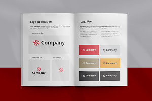 Brand Guidelines Layout Template