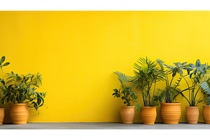 energetic yellow wall background ai, a Background Photo by pikepicture