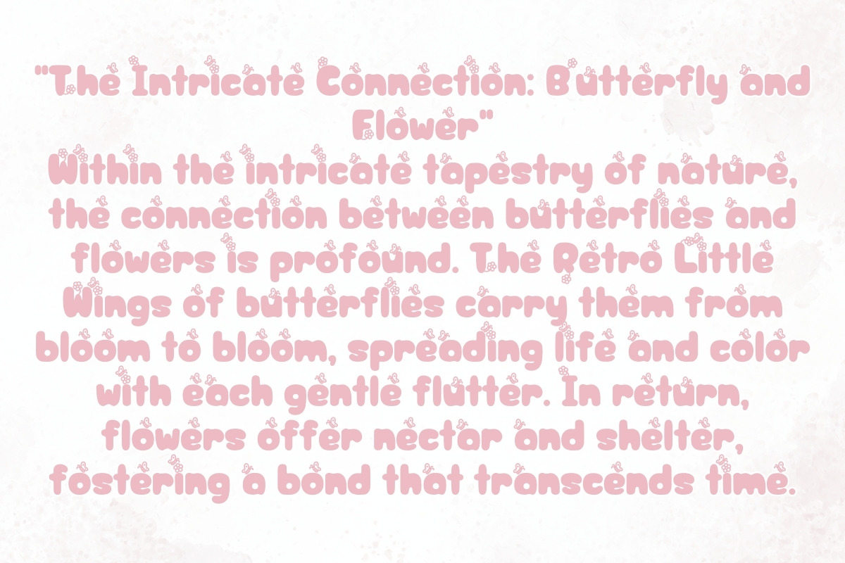 Retro Little Wings - Handwritten, a Handwritten Font by Charmingbear59.design (Photo 2 of 5)