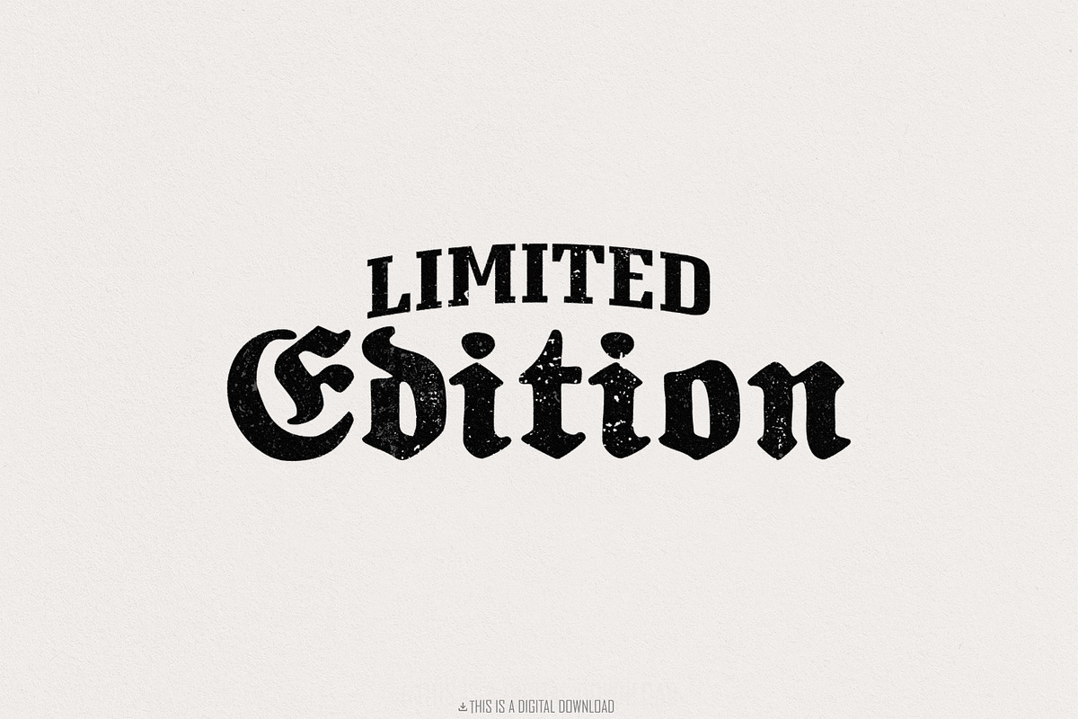 Limited Edition PNG, Positive png, an Illustration by SharpMarketplace (Photo 1 of 9)