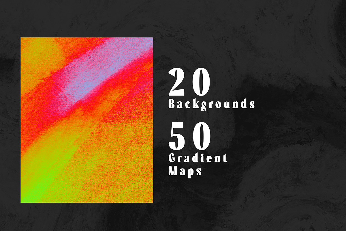 The Waves - Gradient Maps + BG's, a Background Graphic by BeNone Designs (Photo 2 of 4)