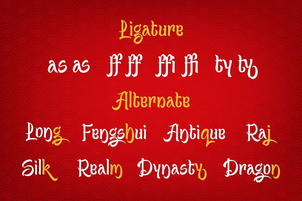 Dynasty Dash - Chinese Brush Font, a Handwritten Font by Inviline.co (Photo 3 of 12)