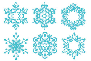 62 Magic Snowflakes