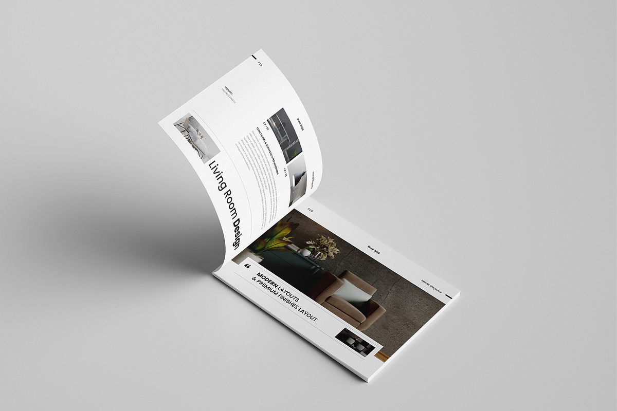 Interior Design Magazine Landscape, a Magazine Template by Spark_Creative (Photo 5 of 13)