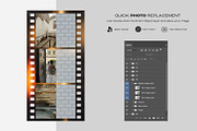 Analog Film Strip Frame Template, a Mockup by DesignerCandies (Thumbnail 4 of 13)