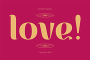 CARNELIAN - Display Variable Type, a Sans Serif Font by Artflorara (Thumbnail 4 of 15)