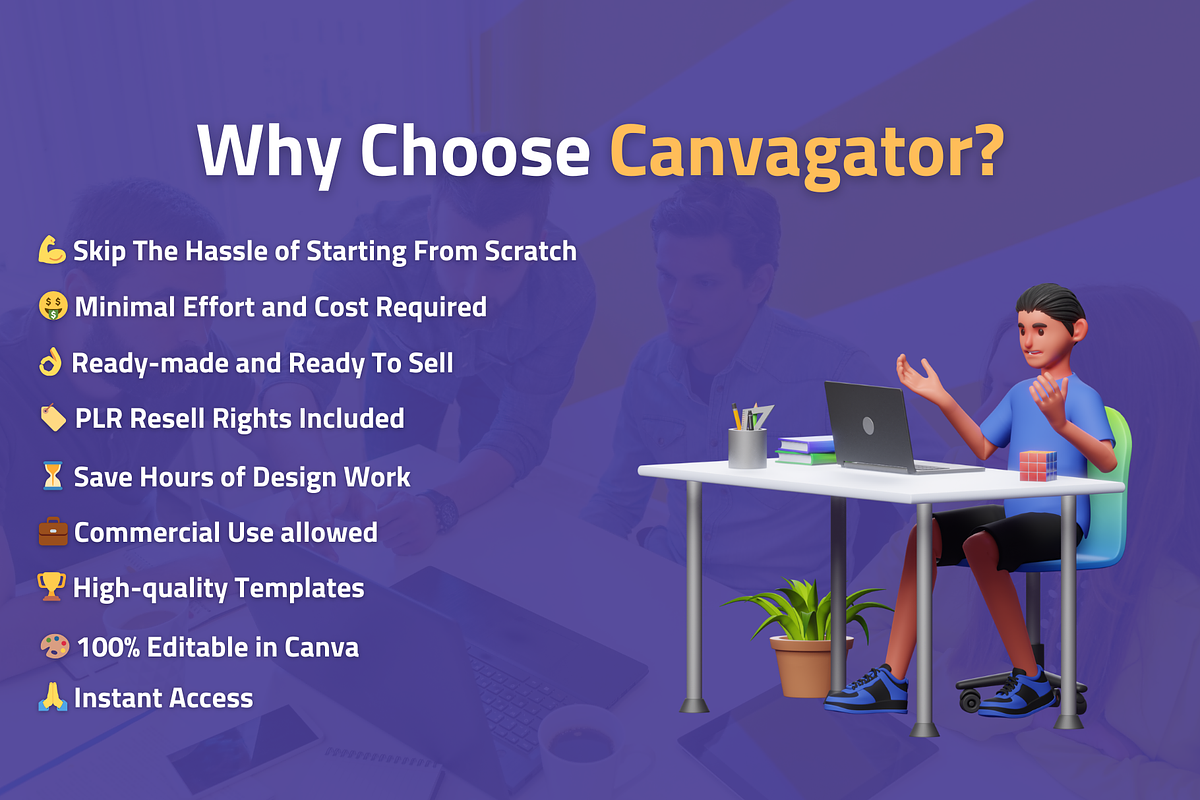 Canva Templates Mega PLR Bundle, a Social Media Template by Canvagator (Photo 3 of 4)