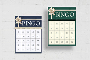 Christmas Bingo Card Template