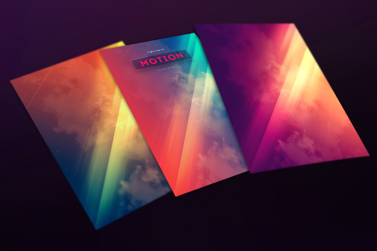 18 Motion Backgrounds V3, a Wallpaper Graphic by BIBIART (Photo 2 of 5)
