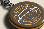 Keychain Mockup - 12 Views, a Merchandise Mockup by Illusiongraphic (Thumbnail 21 of 26)