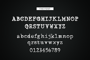 Cobweb Typewriter Font, a Font by OMG IT'S LINDZ (Thumbnail 2 of 5)