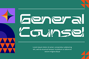 Radically Changed - Futuristic Font, a Sans Serif Font by 177Studio (Thumbnail 2 of 8)