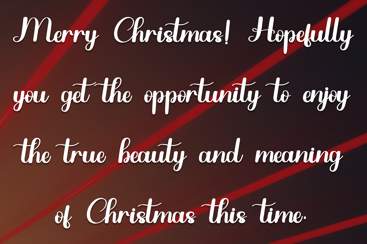 Santa Christmas, a Handwritten Font by InermediaSTUDIO (Photo 3 of 7)
