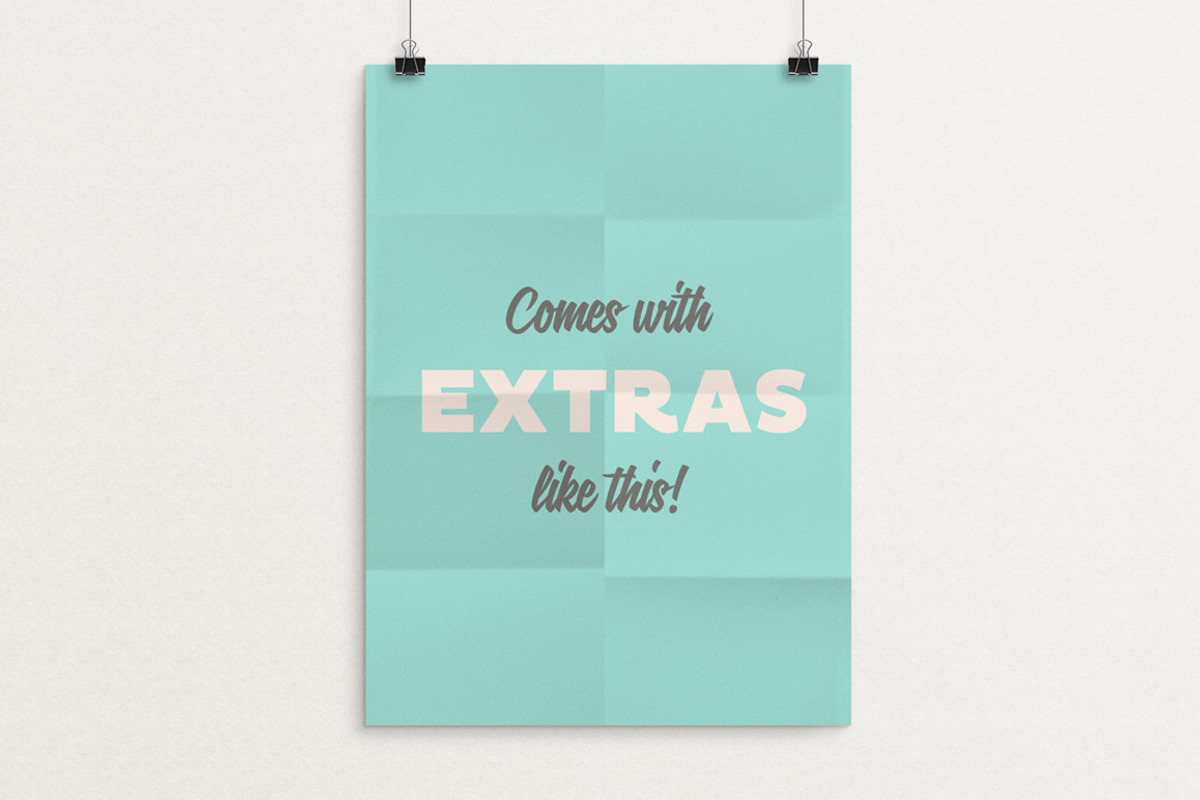 Poster Frame Mockup – fits ALL sizes, a Print Template by w/studio (Photo 5 of 5)