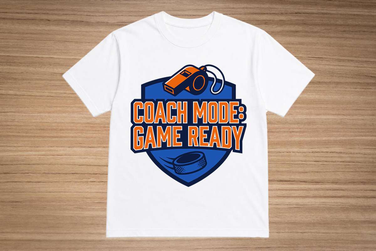 Hockey T-Shirt Design Graphic, an Object Graphic by balal (Photo 1 of 3)