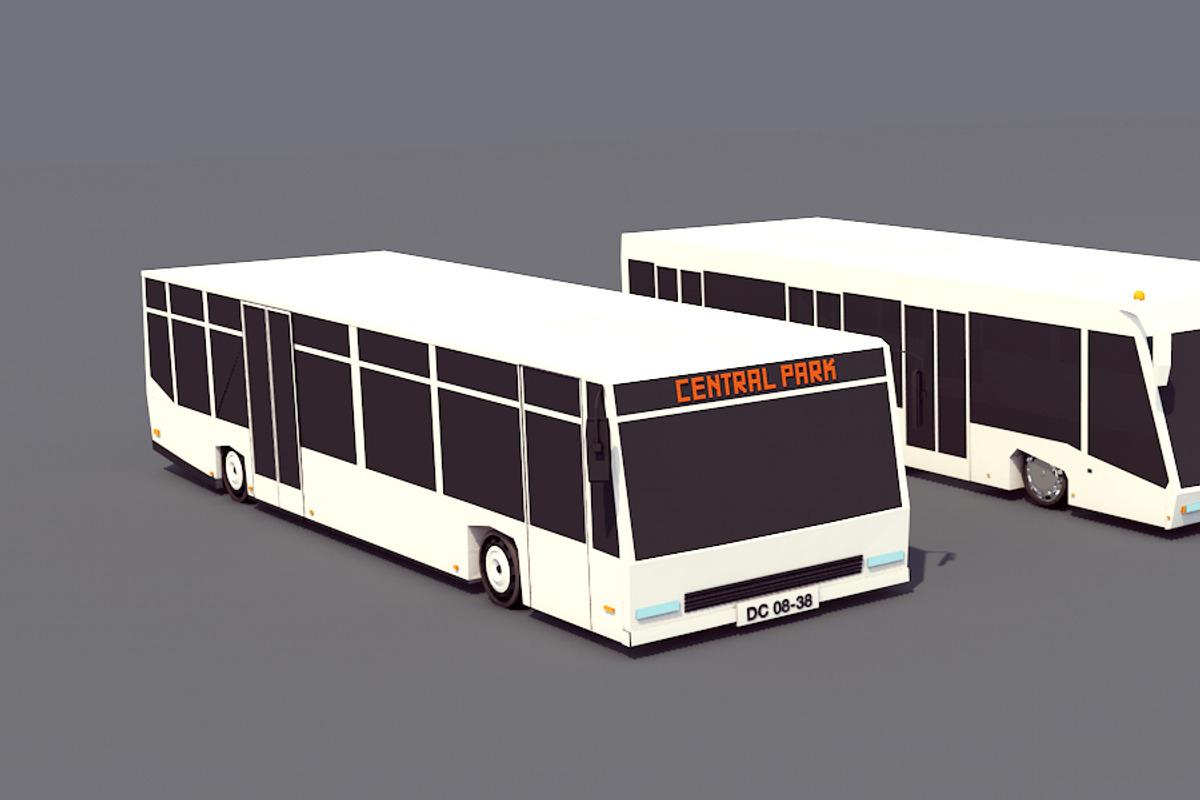 Low Poly City Cars Asset Pack 2, a Cars & Vehicle 3D Model by Anton Moek (Photo 3 of 6)