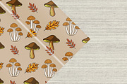 Mushroom Foraging: Patterns&Clipart, a Pattern Graphic by Elatedowl (Thumbnail 6 of 13)