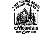 Adventure Hiking Shirt Bundle, an Object Graphic by Creativeshirt (Thumbnail 9 of 10)