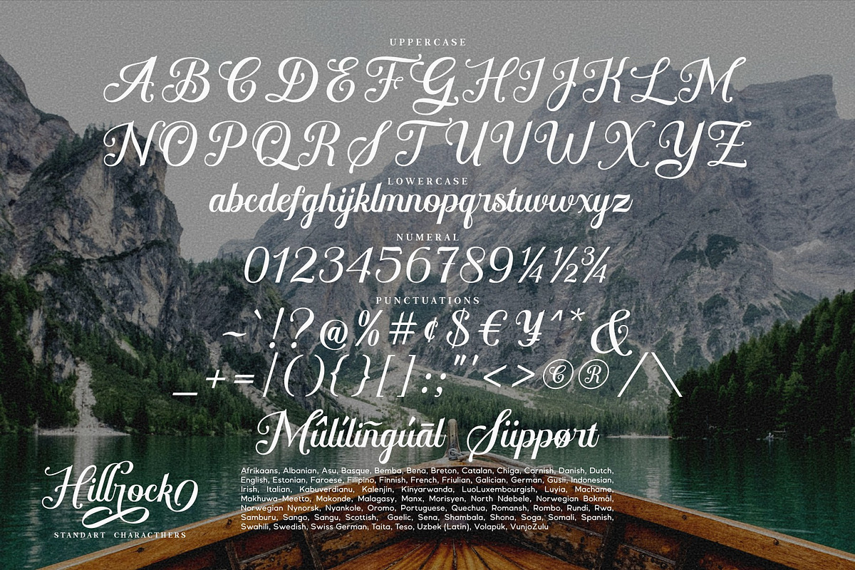 Hillrock / Elegant script, a Script Font by Java pep (Photo 14 of 15)