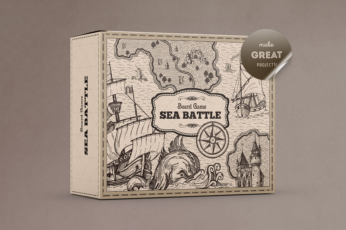 Magic Lands: Vintage Map Creator, a Brush Add-On by pixelbuddha.net (Photo 11 of 12)