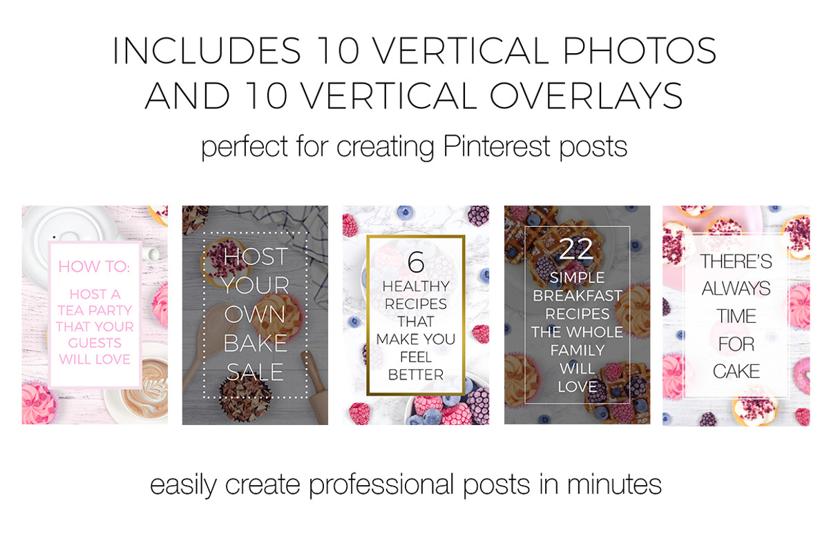 Social Media Pack - Sweet Treats, a Social Media Template by Pixomize (Photo 3 of 7)