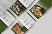 Square Restaurant Menu Template, a Brochure Template by Grafvish (Thumbnail 4 of 4)