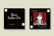 Fashion Social Media Template Design, a Social Media Template by MightyDesign (Thumbnail 5 of 8)