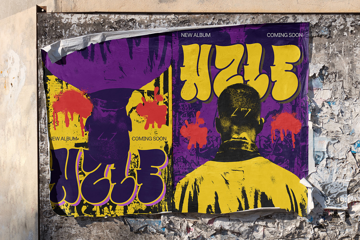 Fiuzz - Bold Bubble Graffiti Font, a Handwritten Font by Youthlabs Studio (Photo 8 of 14)