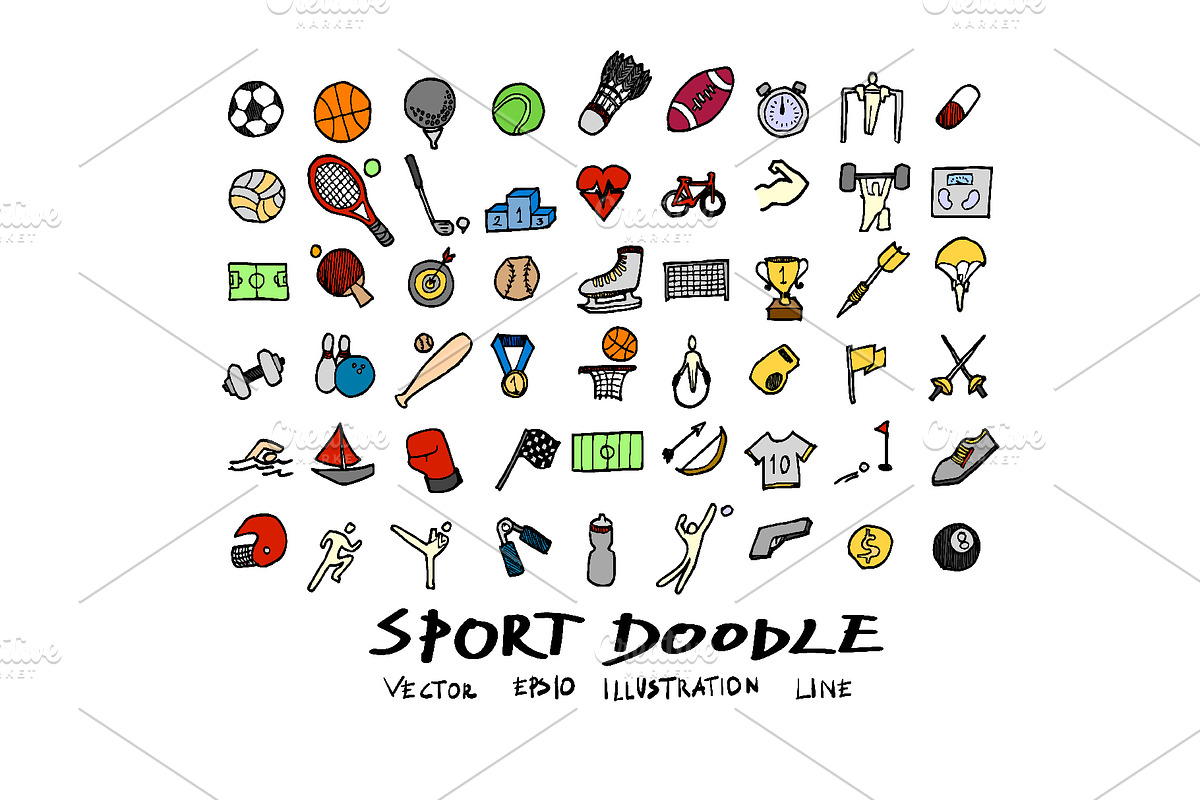 15151 in 1 Doodle Giant bundle, an Object Illustration by TKDoodle (Photo 52 of 144)