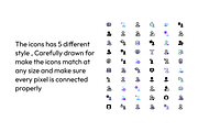 5 Style set of 300 User Account icon, an Outline Icon by Directico Design Kit (Thumbnail 3 of 8)