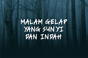 Kalong Halloween font, a Handwritten Font by brahamb_design (Thumbnail 3 of 5)