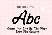 Sleeve Text, a Font by Wow Magic (Thumbnail 2 of 3)