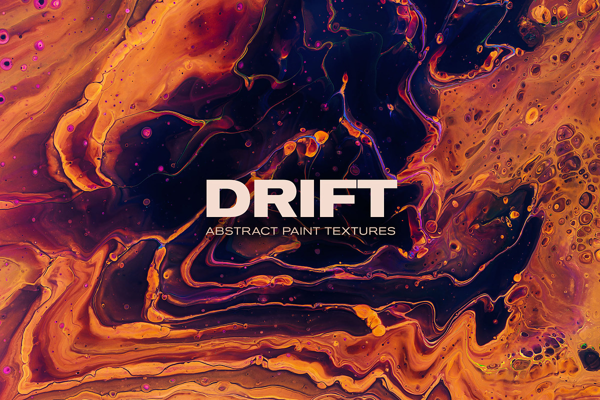 Drift: Abstract Paint Textures, a Texture Graphic by Chroma Supply (Photo 1 of 15)