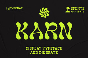 KARN - Display Typeface & Dingbats