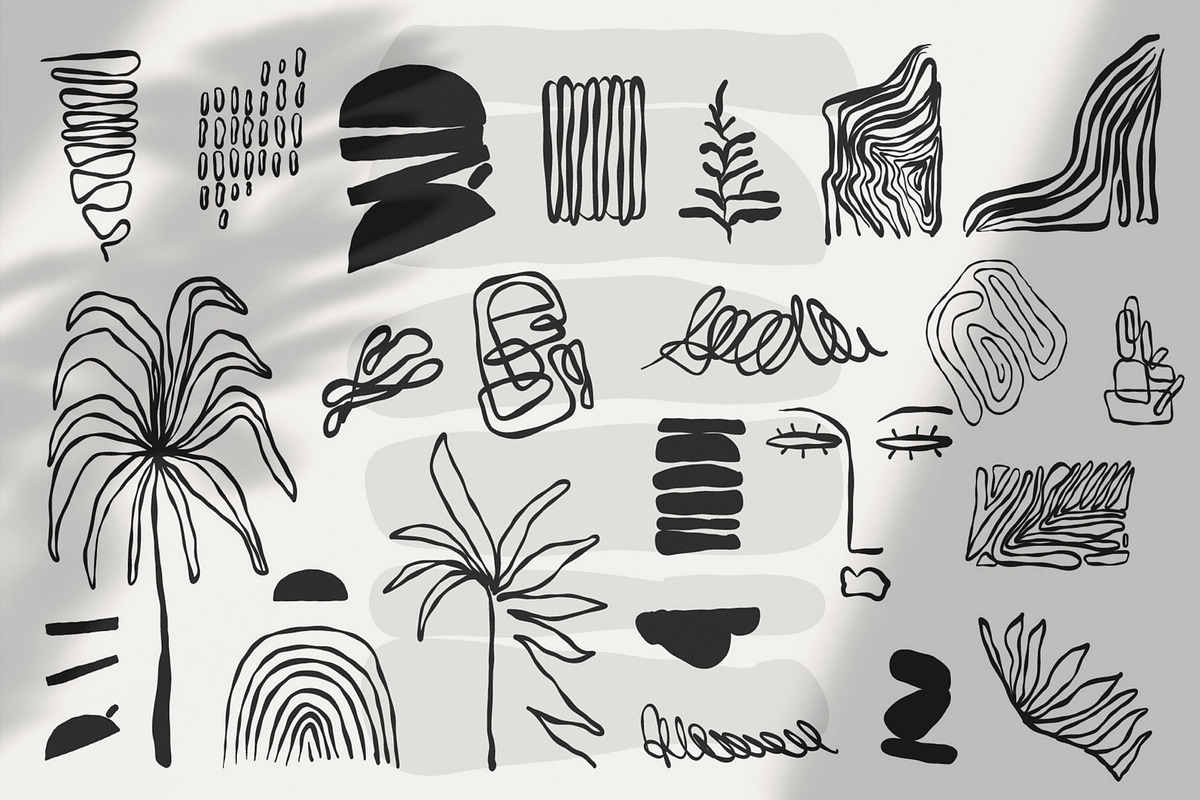 Feminine abstract poster gallery, a Person Illustration by Anastasy_helter (Photo 19 of 32)