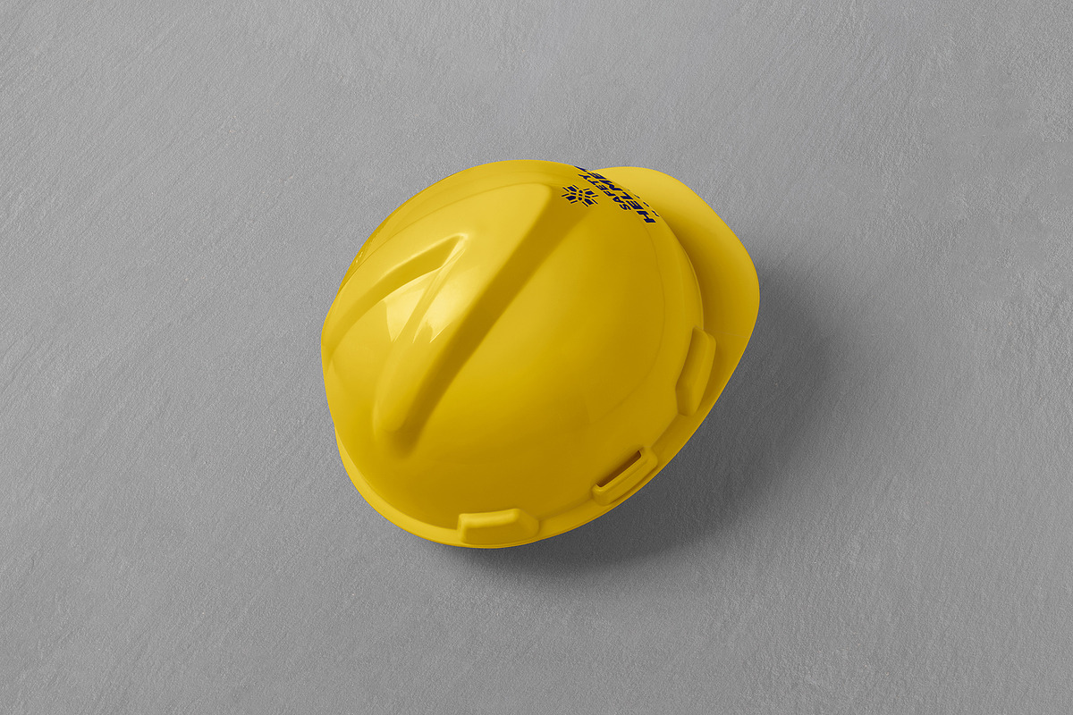 Hard Hat Mockup, a Product Mockup by PixelVoyager (Photo 6 of 7)
