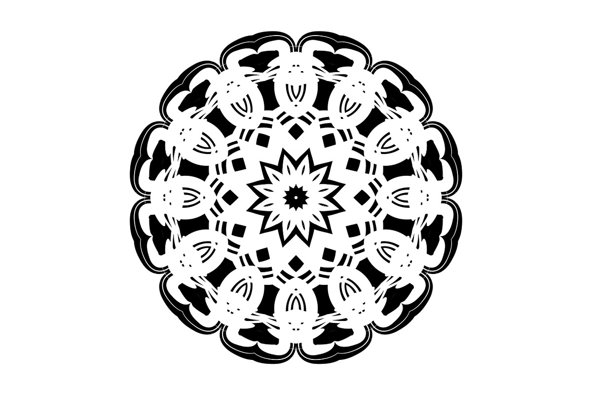 High Quality Mandala Clipart Bundle, a Decorative Illustration by NJ Himel (Photo 71 of 103)