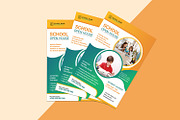 School Open House Flyer, a Flyer Template by retrographix (Thumbnail 4 of 5)