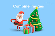 Santa Claus. Christmas Set., a Decorative Illustration by Best Pixels™ (Thumbnail 5 of 8)