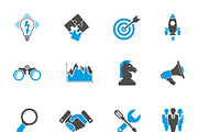 Business Online Shopping Icons, a Finance Illustration by TAlex (Thumbnail 2 of 6)