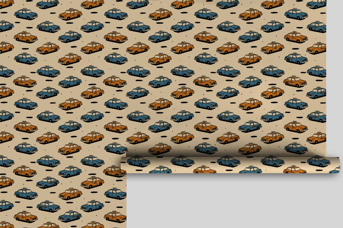Mid-Century Retro Vehicles Patterns, a Pattern Graphic by one-touch (Photo 12 of 17)