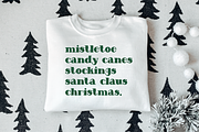 JOLLY SNOW a Vintage Christmas Serif, a Serif Font by Blush Font Co. (Thumbnail 3 of 4)