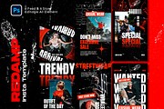 Redamp Hypebeast Instagram Template, a Social Media Template by Shinra Labs (Thumbnail 1 of 5)