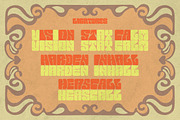 Euphoria Party - Psychedelic Font, a Font by PutraCetol Studio (Thumbnail 8 of 11)
