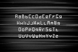 Hacker - Technology Font