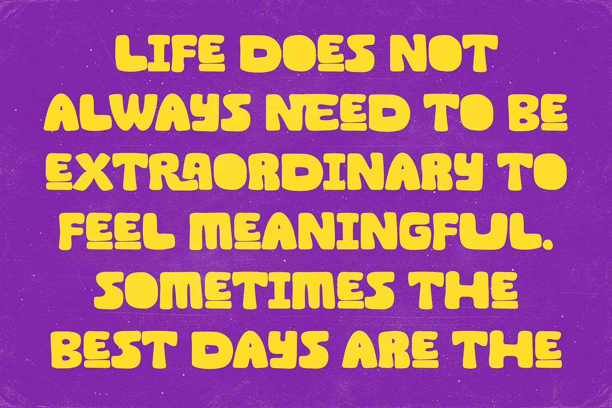 Kanyon Sunny, a Font by Madjack.font (Photo 2 of 7)