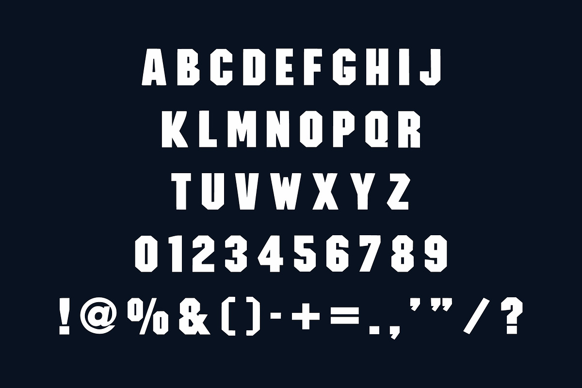 Optimal Jersey, a Slab Serif Font by Limited.studio (Photo 5 of 5)