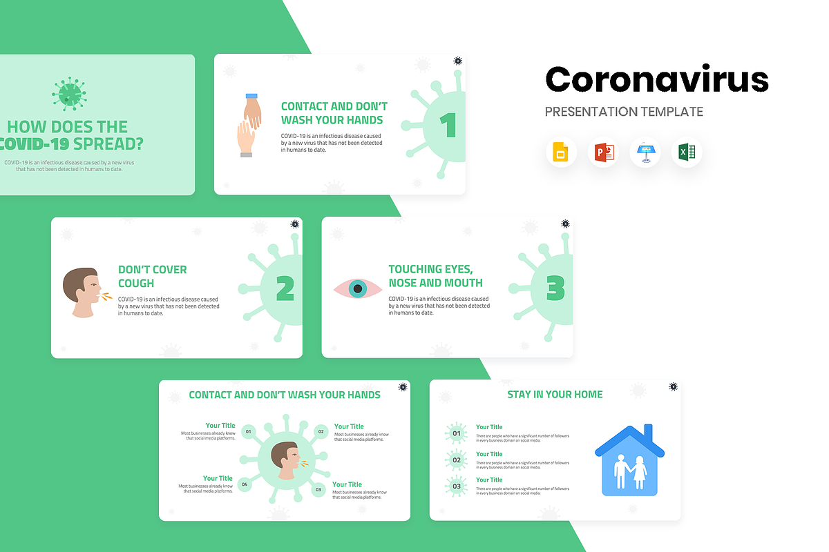 Coronavirus Presentation Bundle, a Presentation Template by slidequest (Photo 3 of 20)
